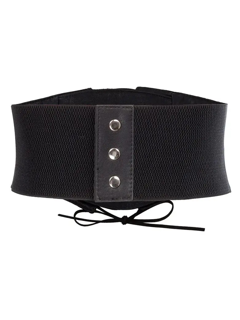 Lace Retro Vintage Elastic Lacing Corset Belts - Image 6
