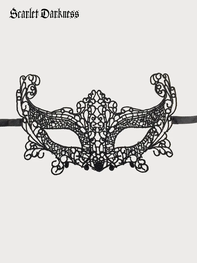 Gothic Masquerade Eye Patch - Image 4