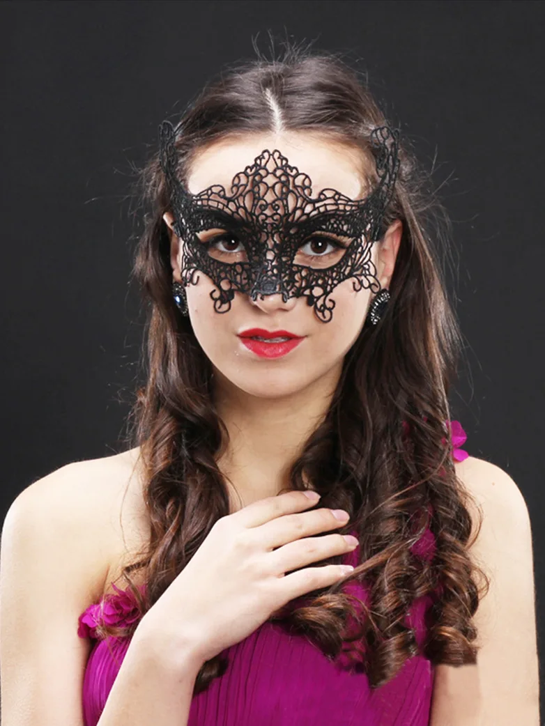 Gothic Masquerade Eye Patch - Image 5