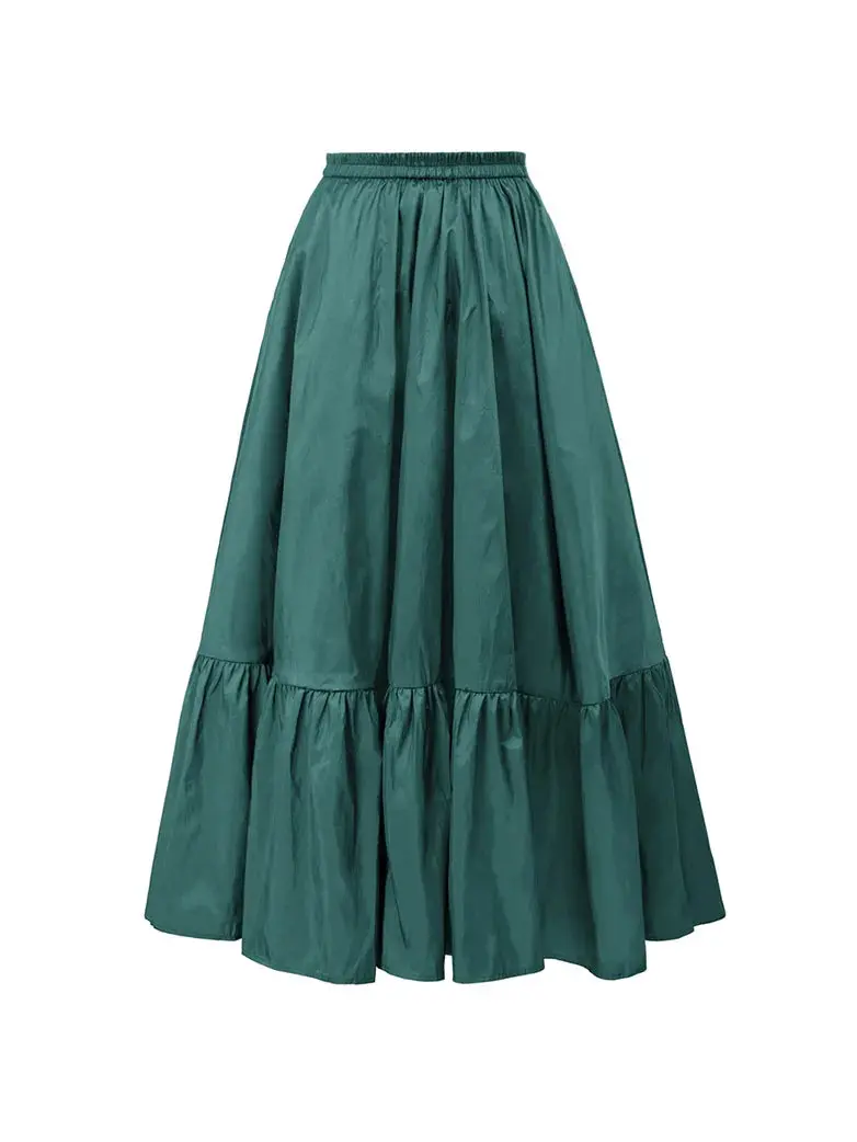 Gothic Chameleon High-Low Drawstring Skirt - Image 22