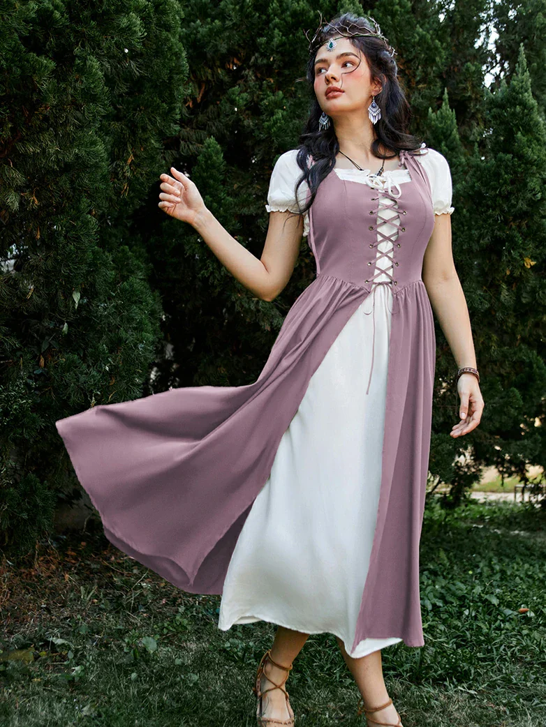 Renaissance Fantasy Fairy Costumes Outfits - Image 53