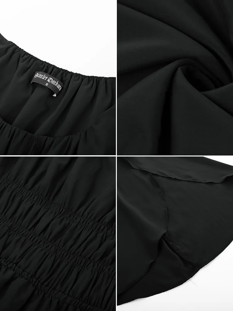 Renaissance Fairy Dress Elf Wing Sleeves Maxi Dress - Image 21