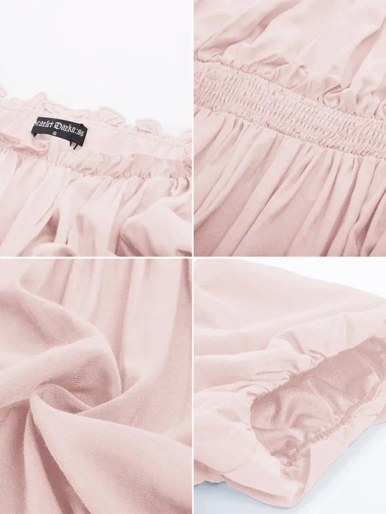 Renaissance Pirate Pleated Shirt Medieval Tops - Image 19