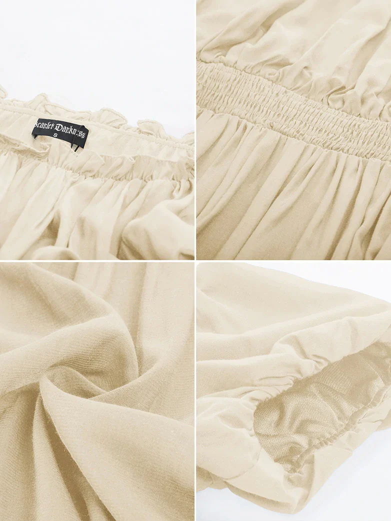 Renaissance Pirate Pleated Shirt Medieval Tops - Image 33