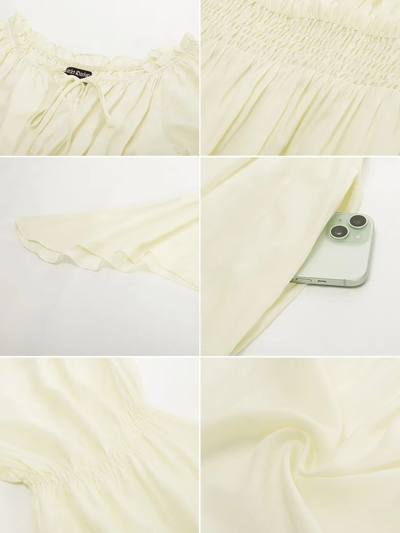 Renfaire Witch Off-Shoulder Tiered Maxi Pockets Dress - Image 10