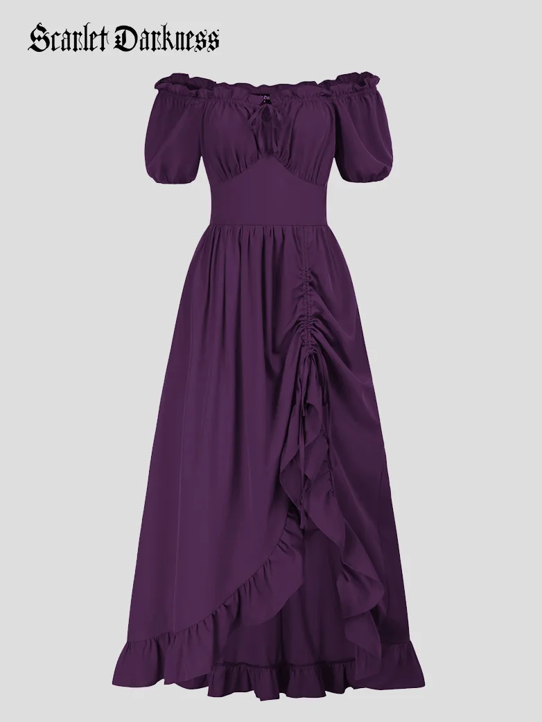 Victorian Fairy Dress with Drawstring and Pockets - Image 38