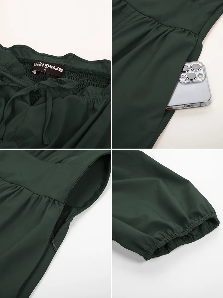 Victorian Fairy Dress with Drawstring and Pockets - Image 37