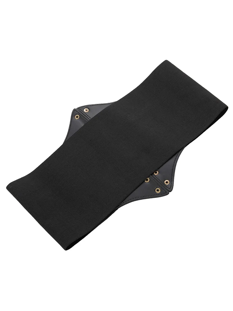 Pirate Retro Buckle Wide Waist Stretch Corset Belts - Image 14