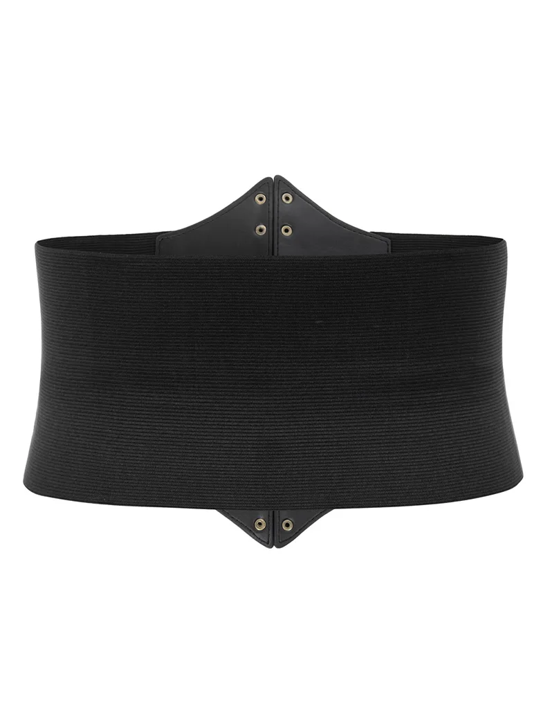 Pirate Retro Buckle Wide Waist Stretch Corset Belts - Image 5